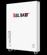 Низковольтный блок накопления энергии литий-ионный BSLBATT B-LFP48-100PW (BMS100) POWERLINE-5 W/O DISPLAY 100 Ач/5,12 кВтч/LiFePo4/51.2В/Wall/  белый 